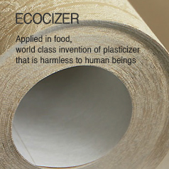ECOCIZER Applied in food, world class invention of plasticizer that is harmless to human beings