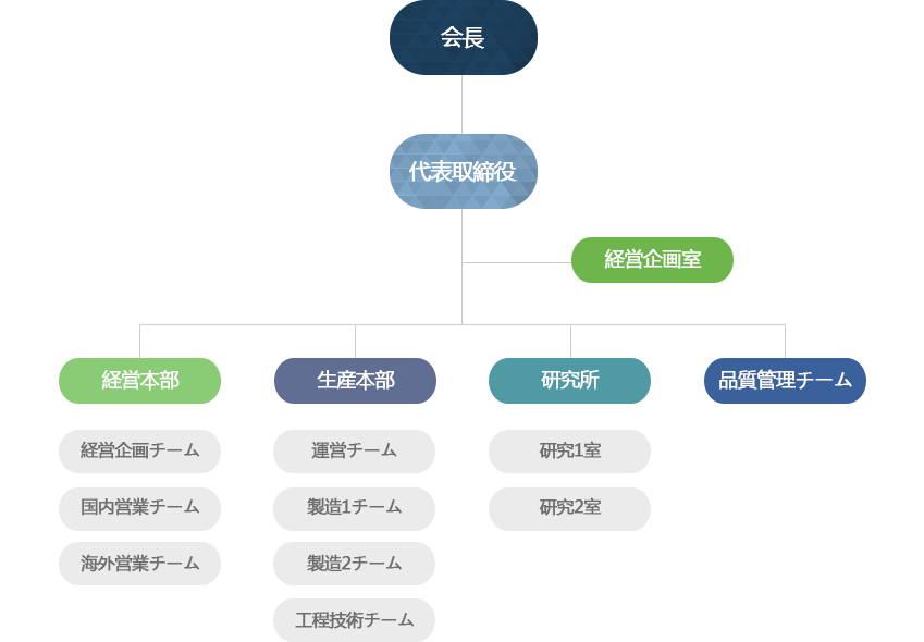 일신웰스 조직도